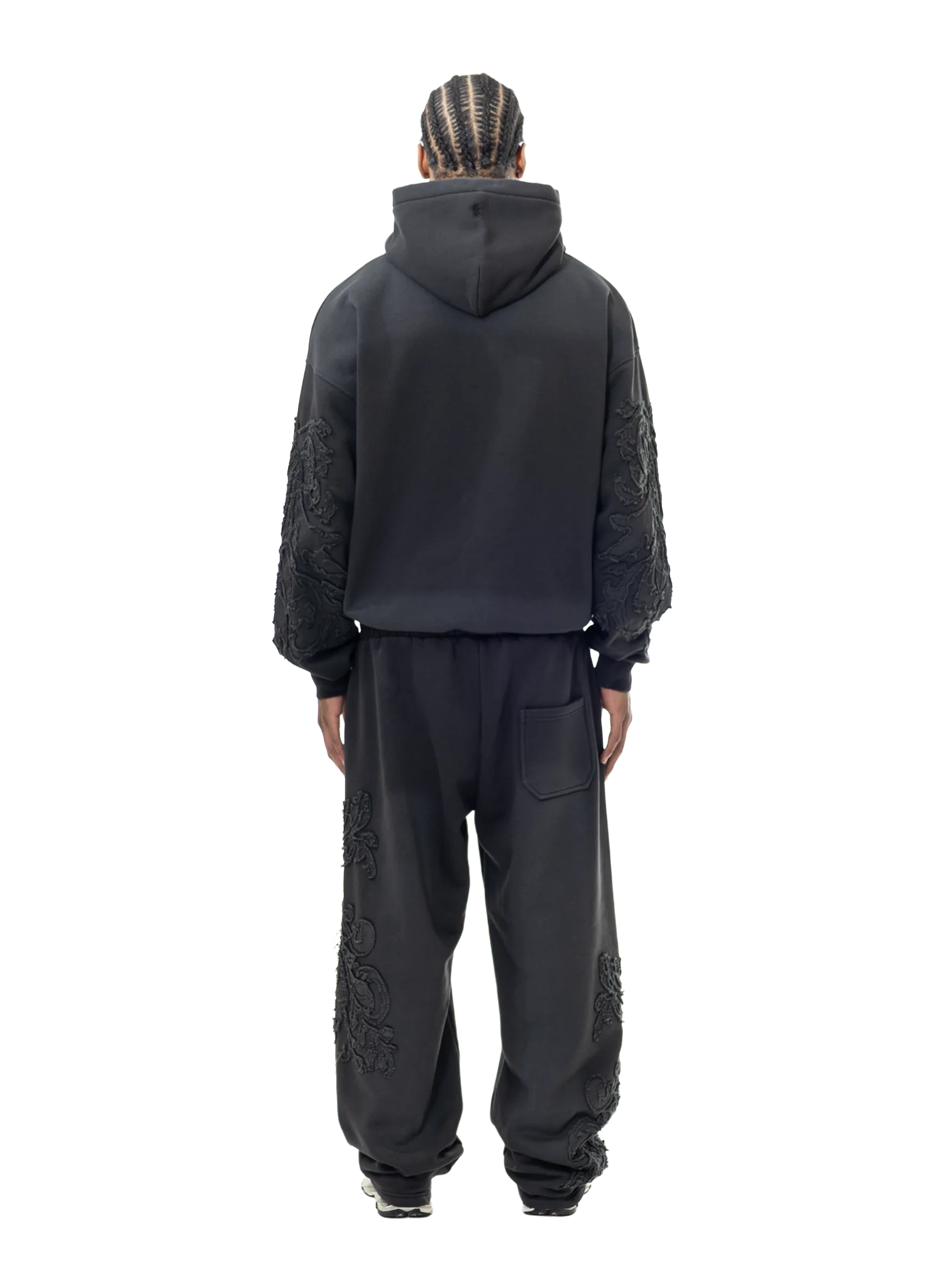 PHANTOM PANTS WASHED BLACK - Image 4