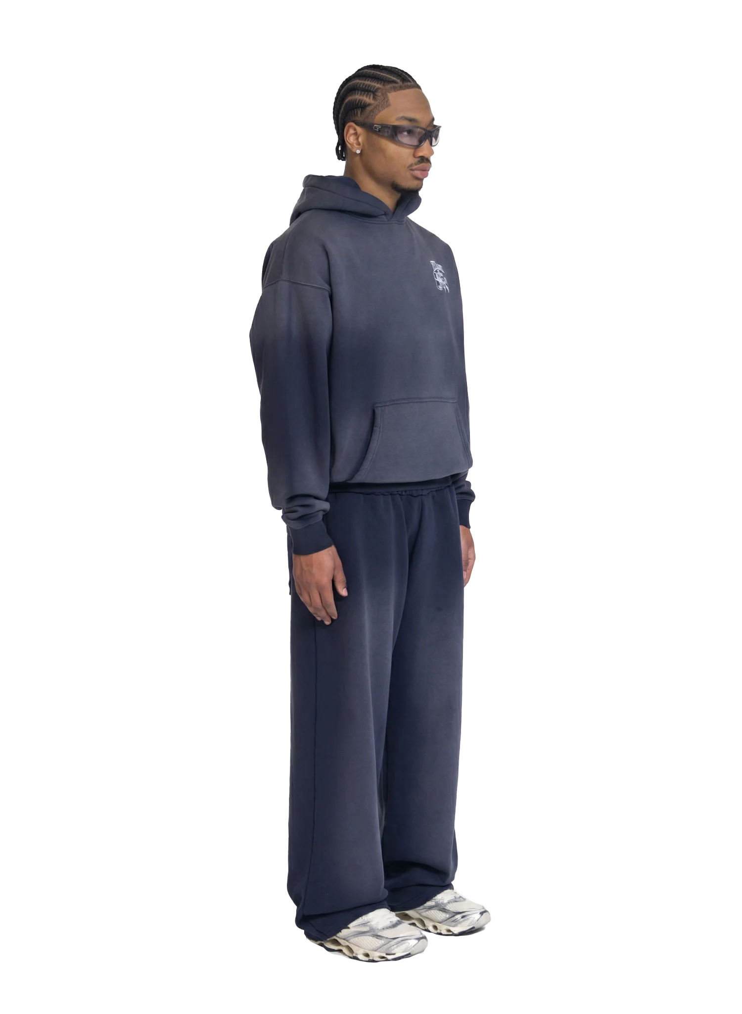 ROYAL HOODIE NAVY FADE - Image 6