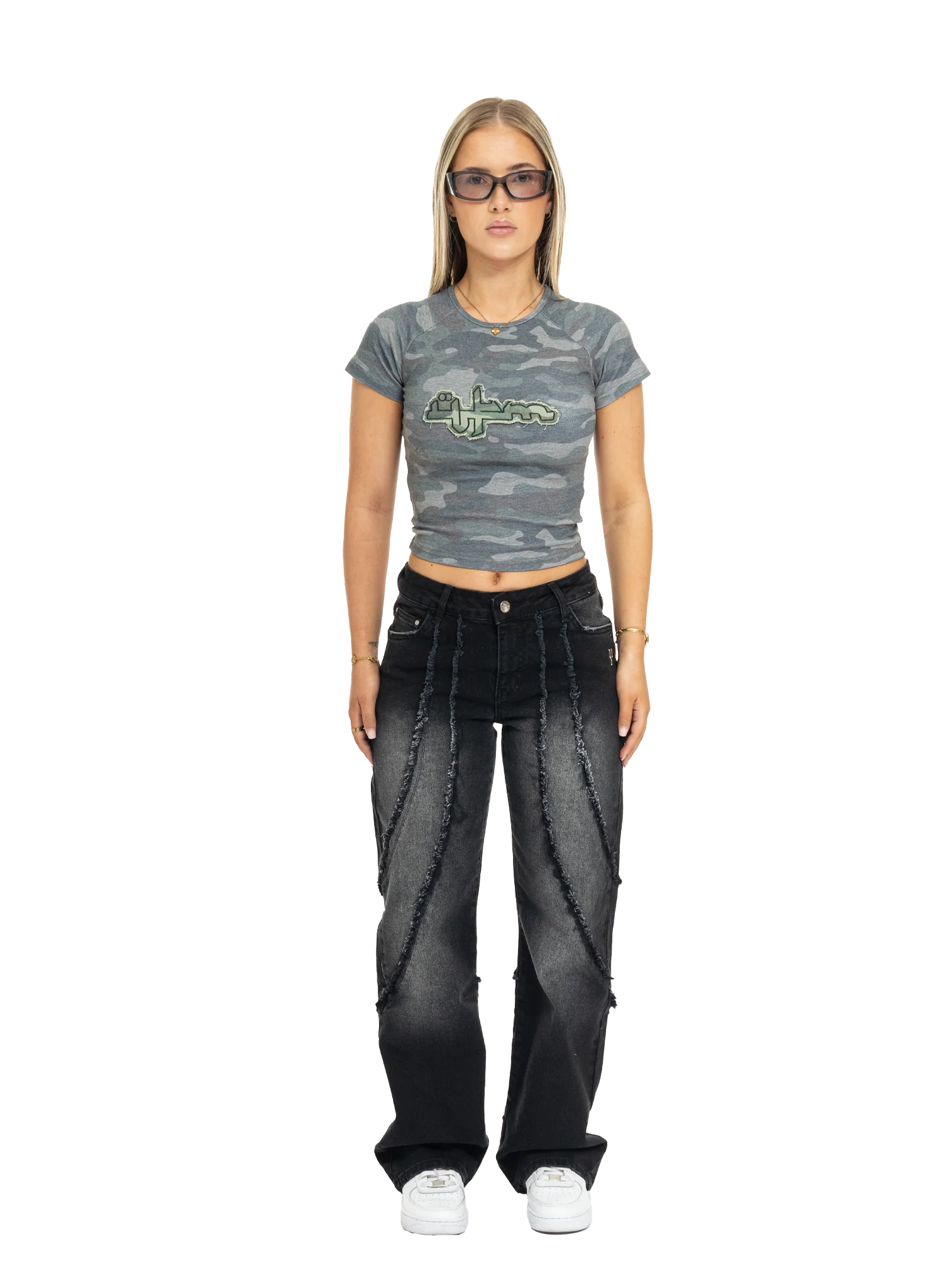 SCARS DENIM BLACK WOMAN