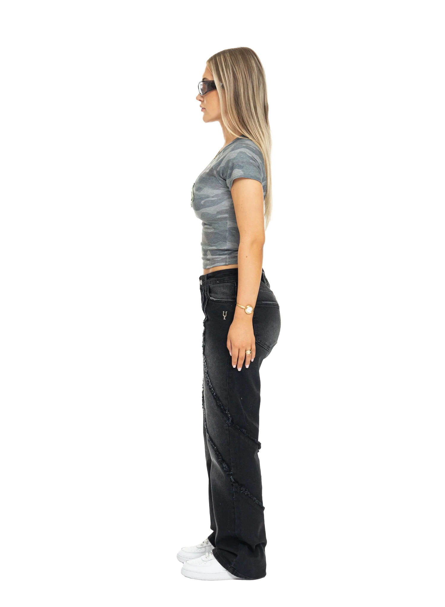 SCARS DENIM BLACK WOMAN - Image 3