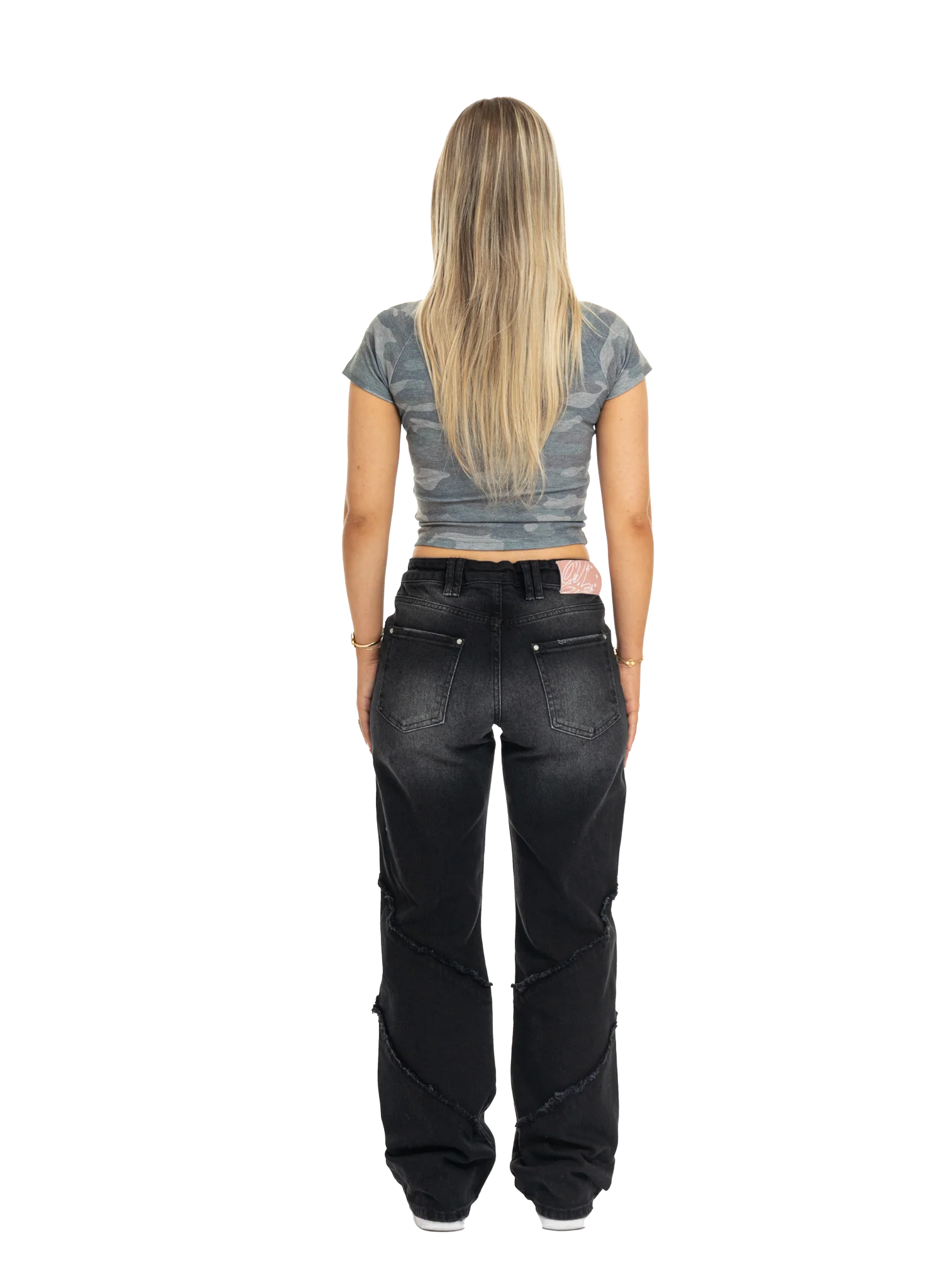 SCARS DENIM BLACK WOMAN - Image 4