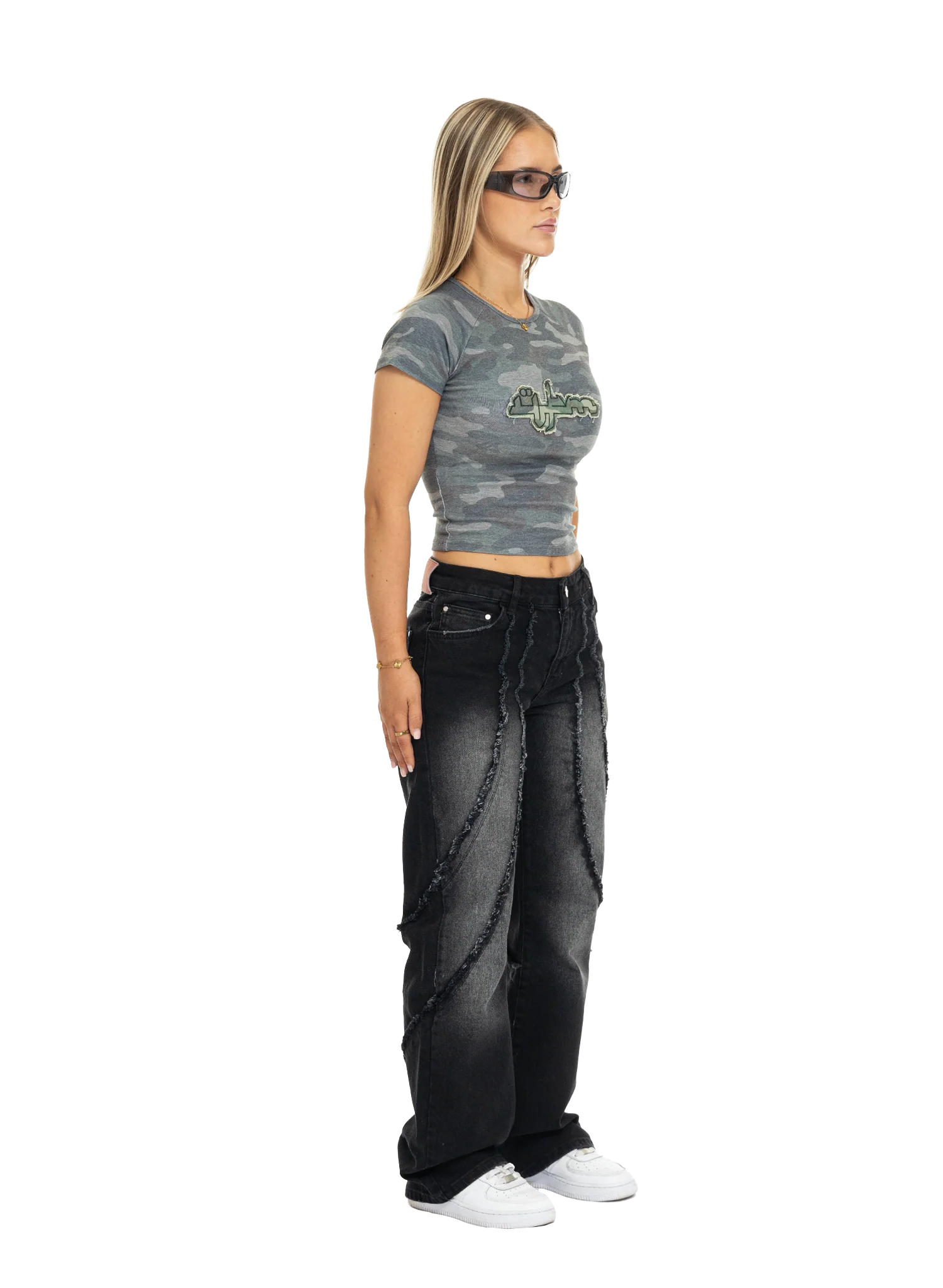 SCARS DENIM BLACK WOMAN - Image 5
