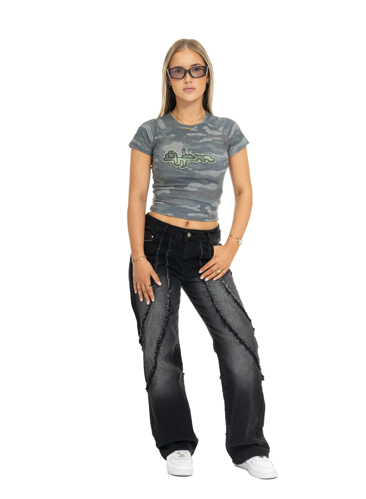 SCARS DENIM BLACK WOMAN - Image 6