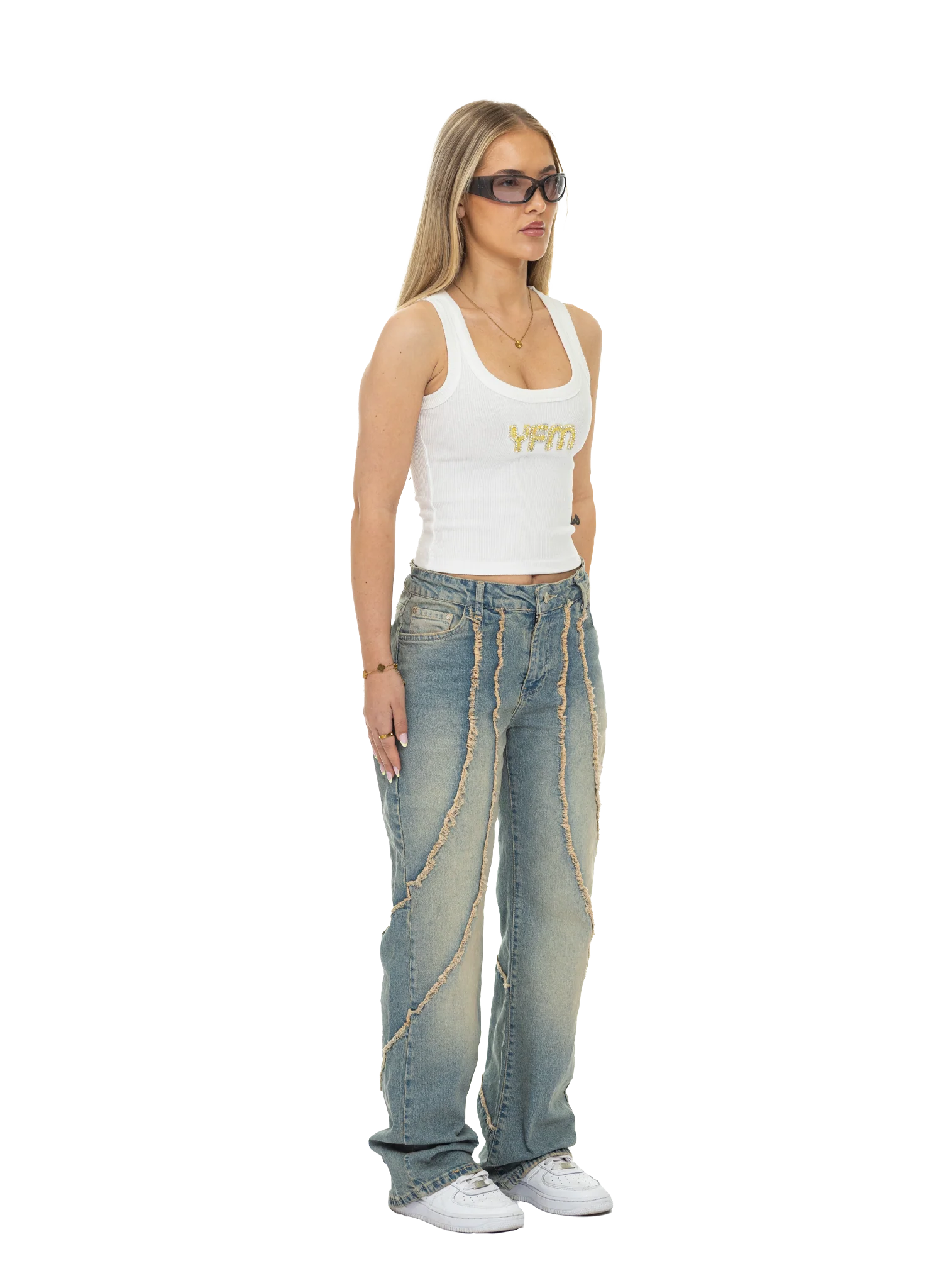 SCARS DENIM SAND WOMAN - Image 6