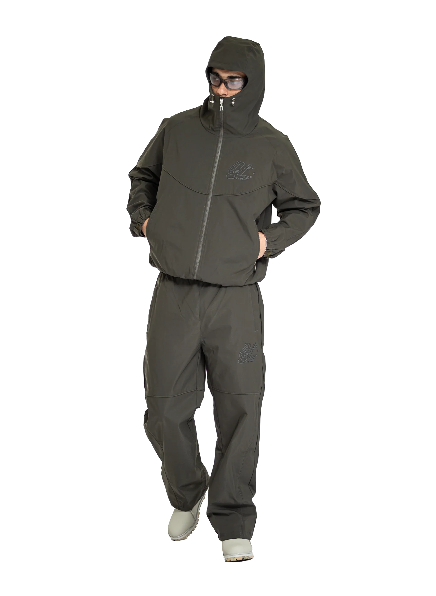 NYLON JACKET DARK GREEN - Image 5