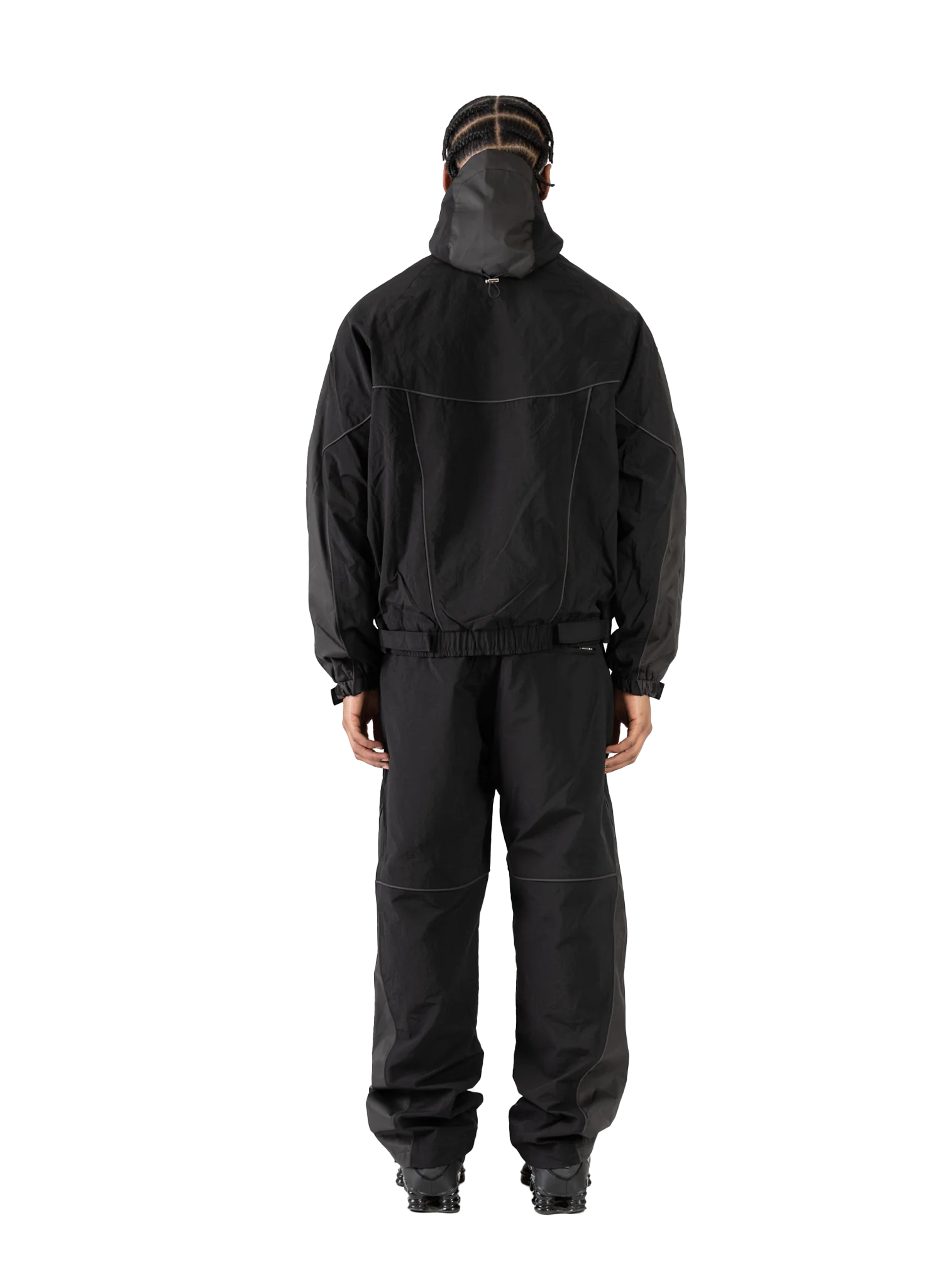 YFM NYLON PANTS BLACK - Image 3